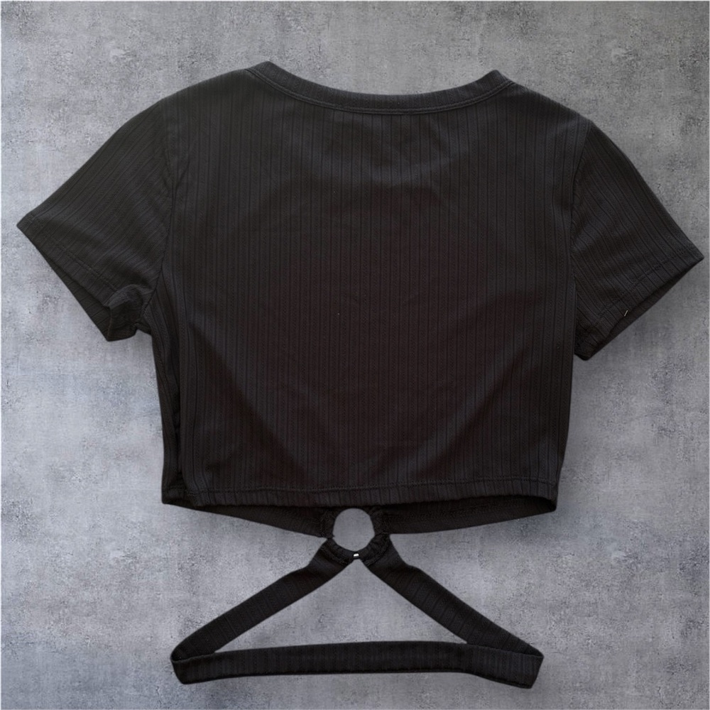 Crop Top Tee - Picture 2 of 3